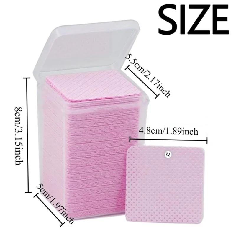 1/2箱 ピンク ホワイト ネイルコットンパッド ネイルコットンパッド ワイプパッド アートクリーニング マニキュア ペディキュア ワイプ アートクリーニング