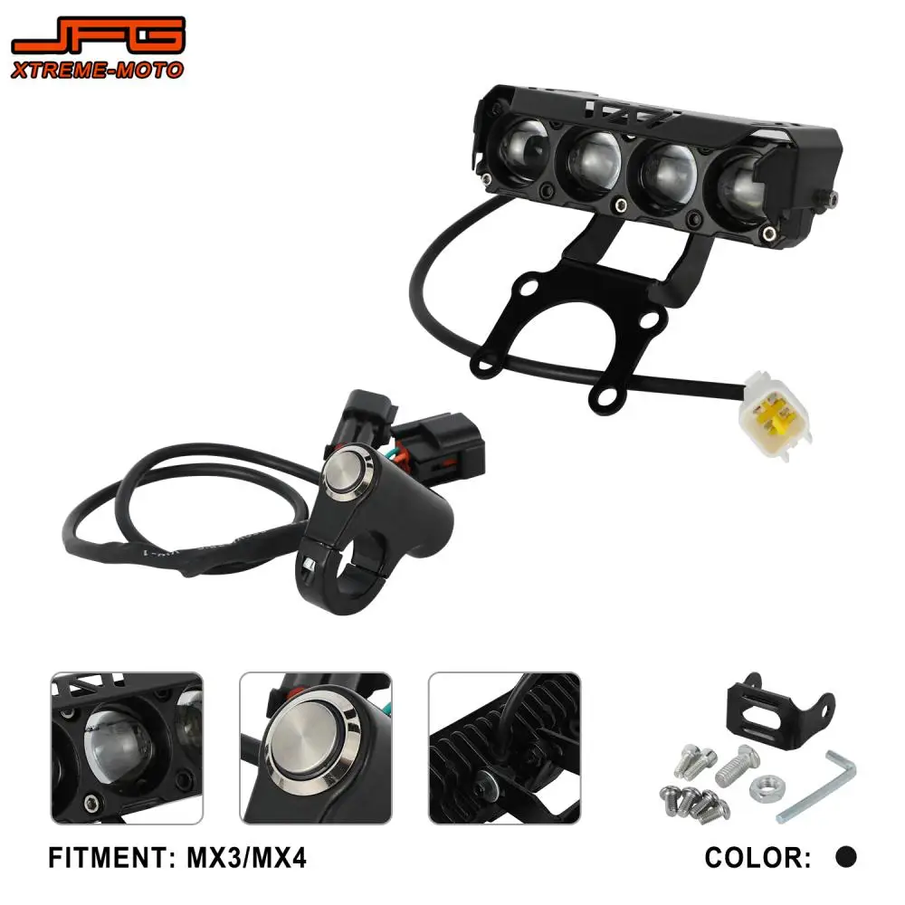 

Headlight Motorcycle Accessory Head Light Switch Waterproof Driving Lamp For Talaria Sting MX3 MX4 MX5 Electric Dirt Bike