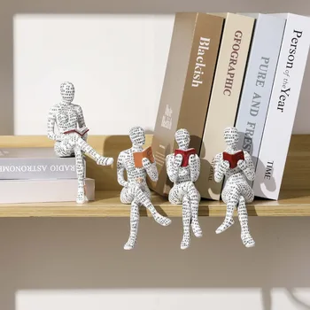 Reading Woman Resin Sculpture 1