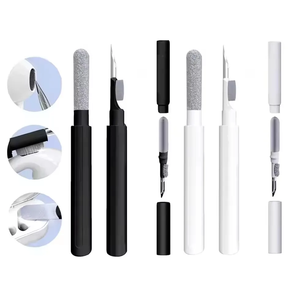 2 IN1 Cleaner Kit Set Earphones Cleaning Pen for Airpods 3 Pro Case 13 Brush Headsets Cleaners Earbuds Cleaning Tools