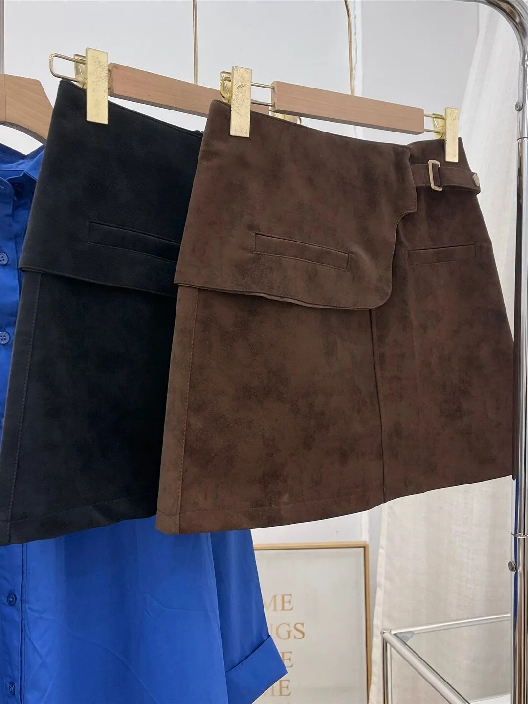 

Юбка-трапеция с высокой талией и асимметричным подолом для женщин больших размеров, весна-осень, универсальная, в корейском стиле