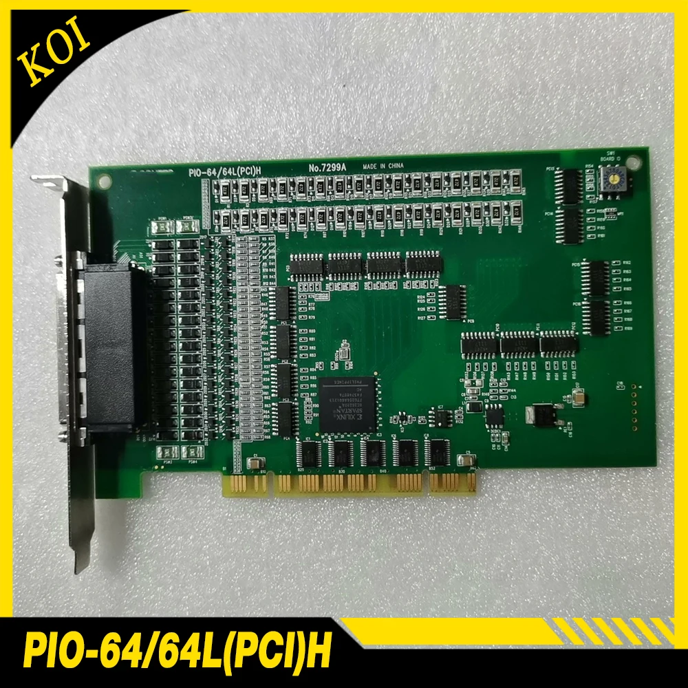 For CONTEC PIO-64/64L (PCI) H NO: 7299 64 channel communication signal data acquisition card