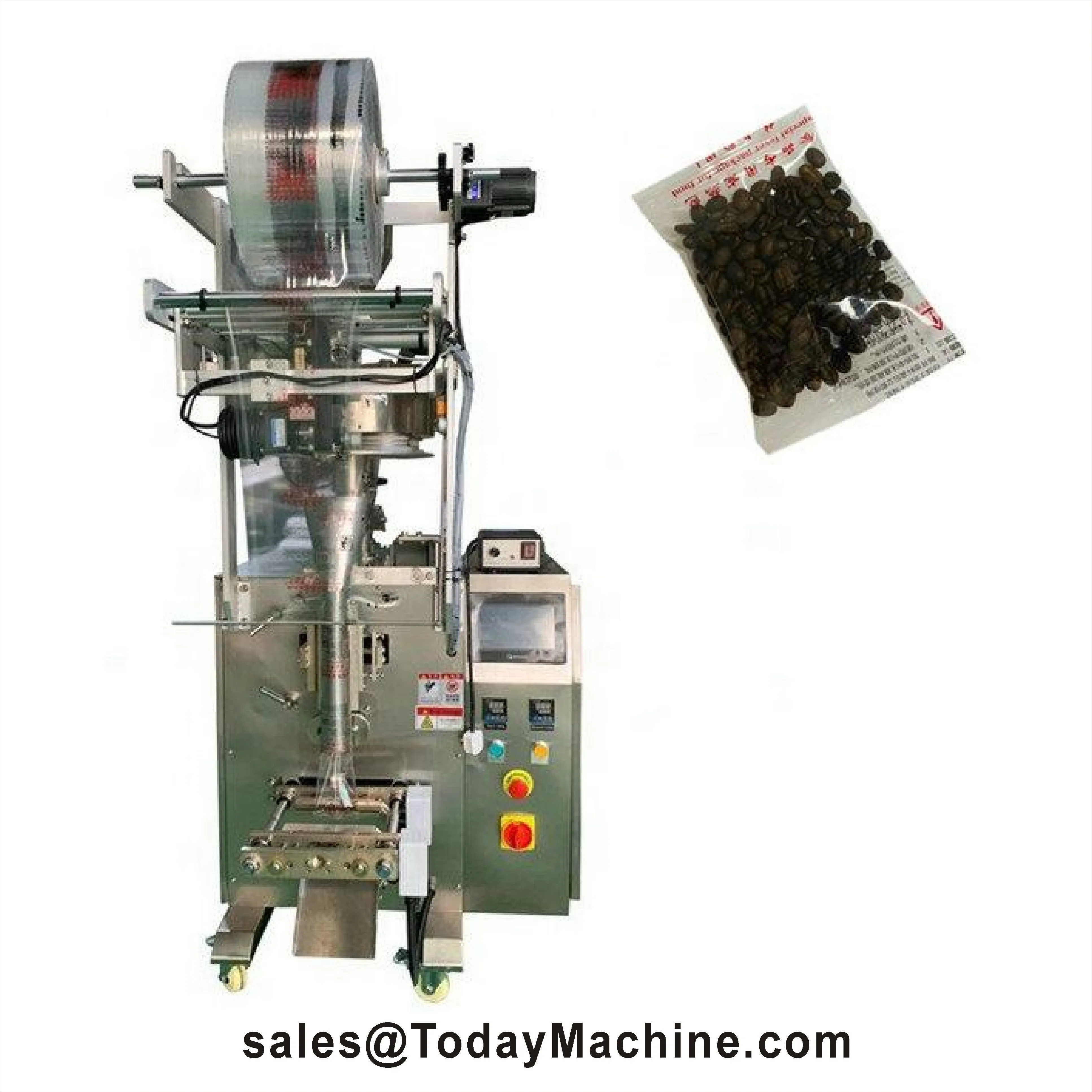 Automatic 10g 100g 500g 1KG 2kg Small Grain Rice Tea Salt Sugar Granule Automatic Packet Packing and Printing Machine