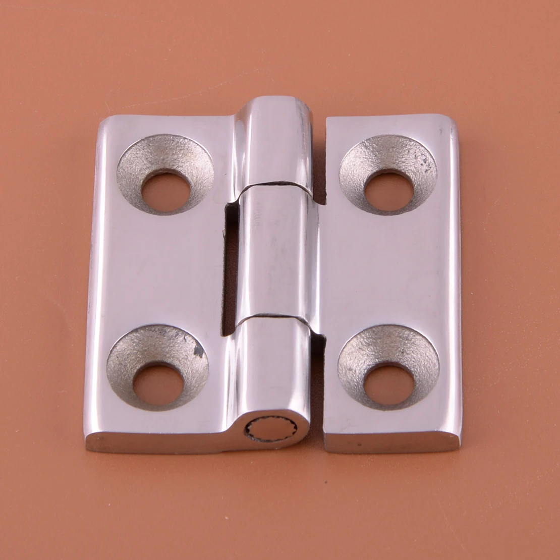 Marine Boat Door Hatch Square Butt Hinge Deck Hardware 50x50x6mm Silver 304 Stainless Steel