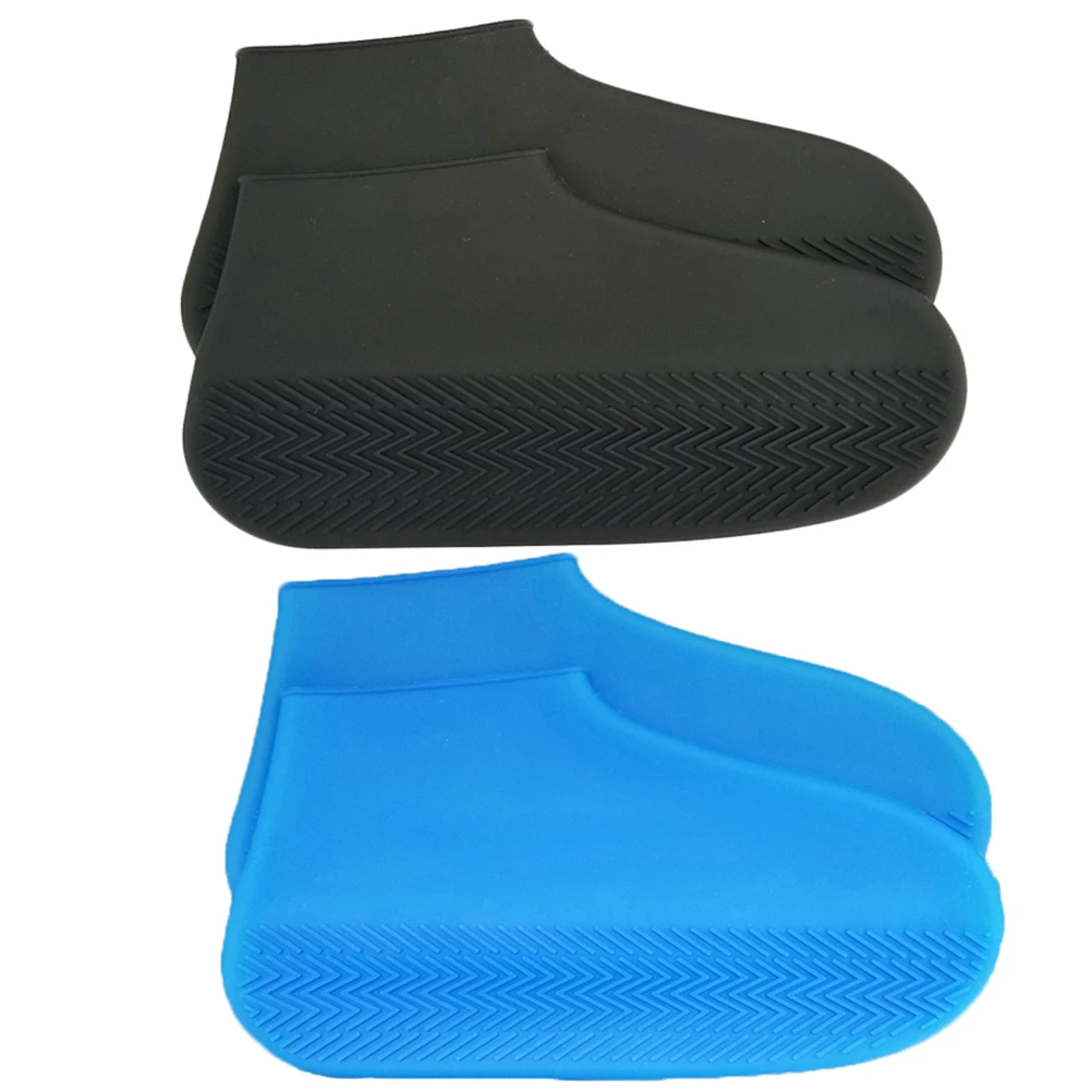 

Anti Skid Overshoes Silicone Covers Disposable Adult Rainy Day Protector Waterproof Beach Camping Travel Vacations Shoes Cover