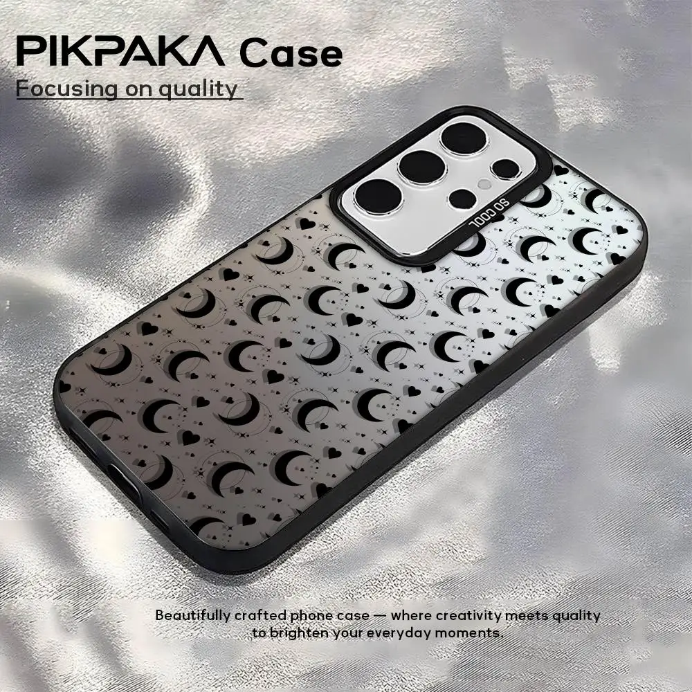 Moonlit constellation art fashion Phone Case For Samsung Galaxy S25 Edge S24 S23 S22 S21 S20 Ultra Funda Silicone cover PIKPAKA