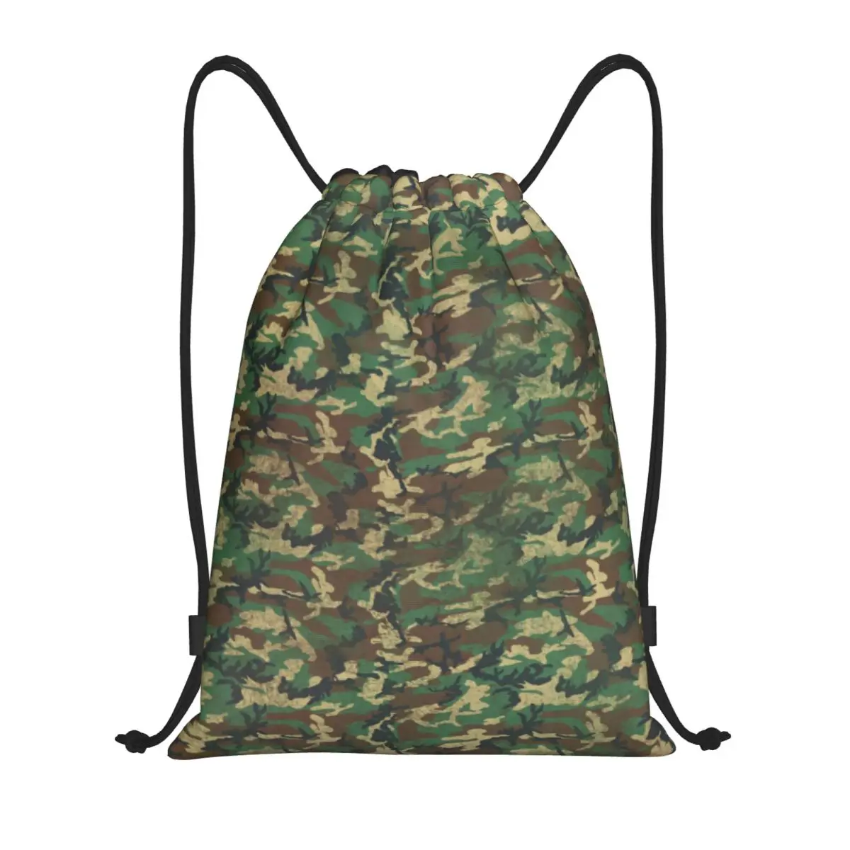 

Camo Camouflage Drawstring Backpack Gym Sports Sackpack String Bags for Yoga