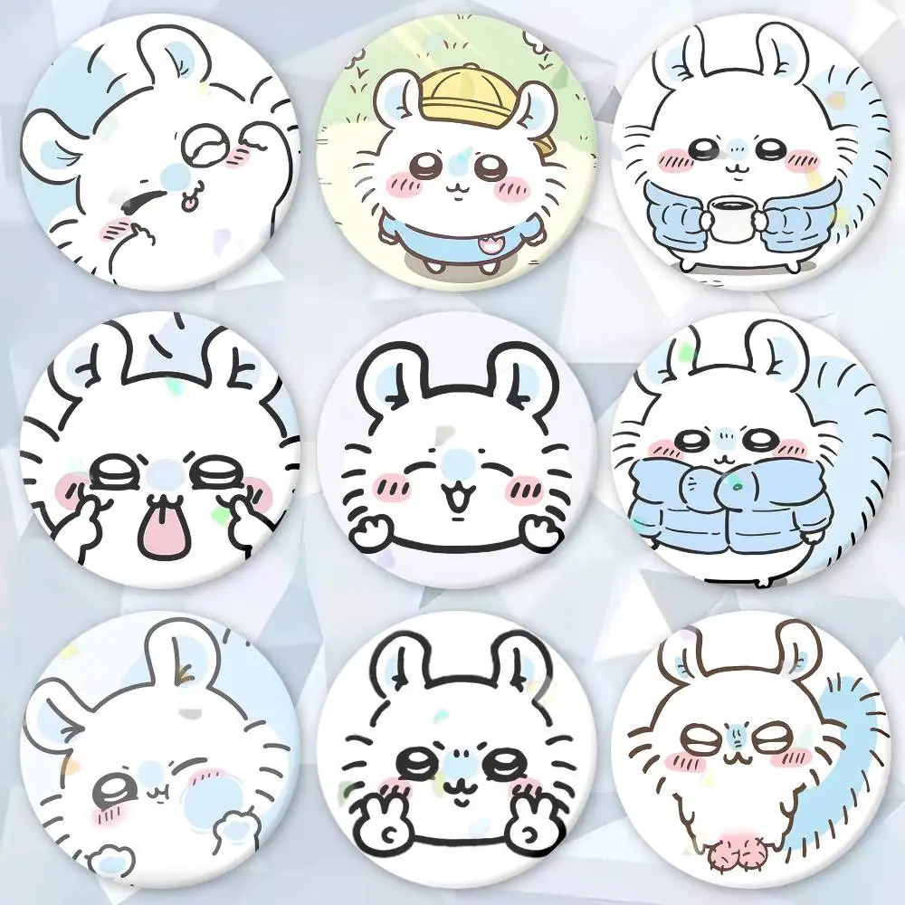 Cartoon M-momongas Button Pins Backpack Clothing Decor Brooch Badge Jewelry Gifts for Kids
