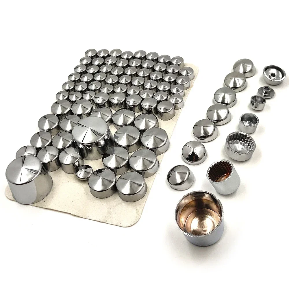 Motorcycle Parts Chrome Bolts Toppers Caps for 2000-2006 Harley Davidson Softail Twin Cam