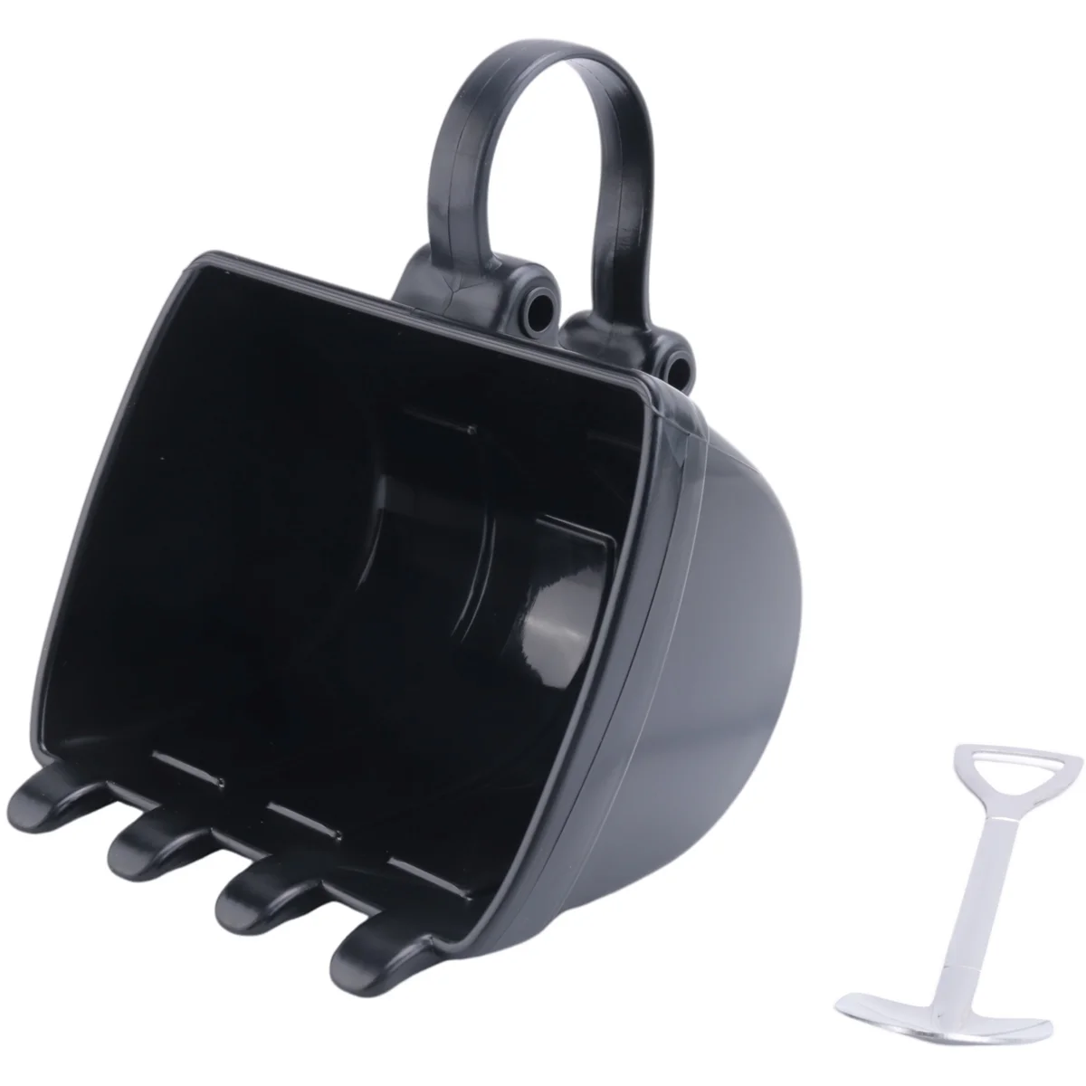 AT16 1Pc 330ML Excavator Bucket Mold Cup Coffee Mug Water Drinking Bucket Cup Tea Kitchen Drinkingware Black