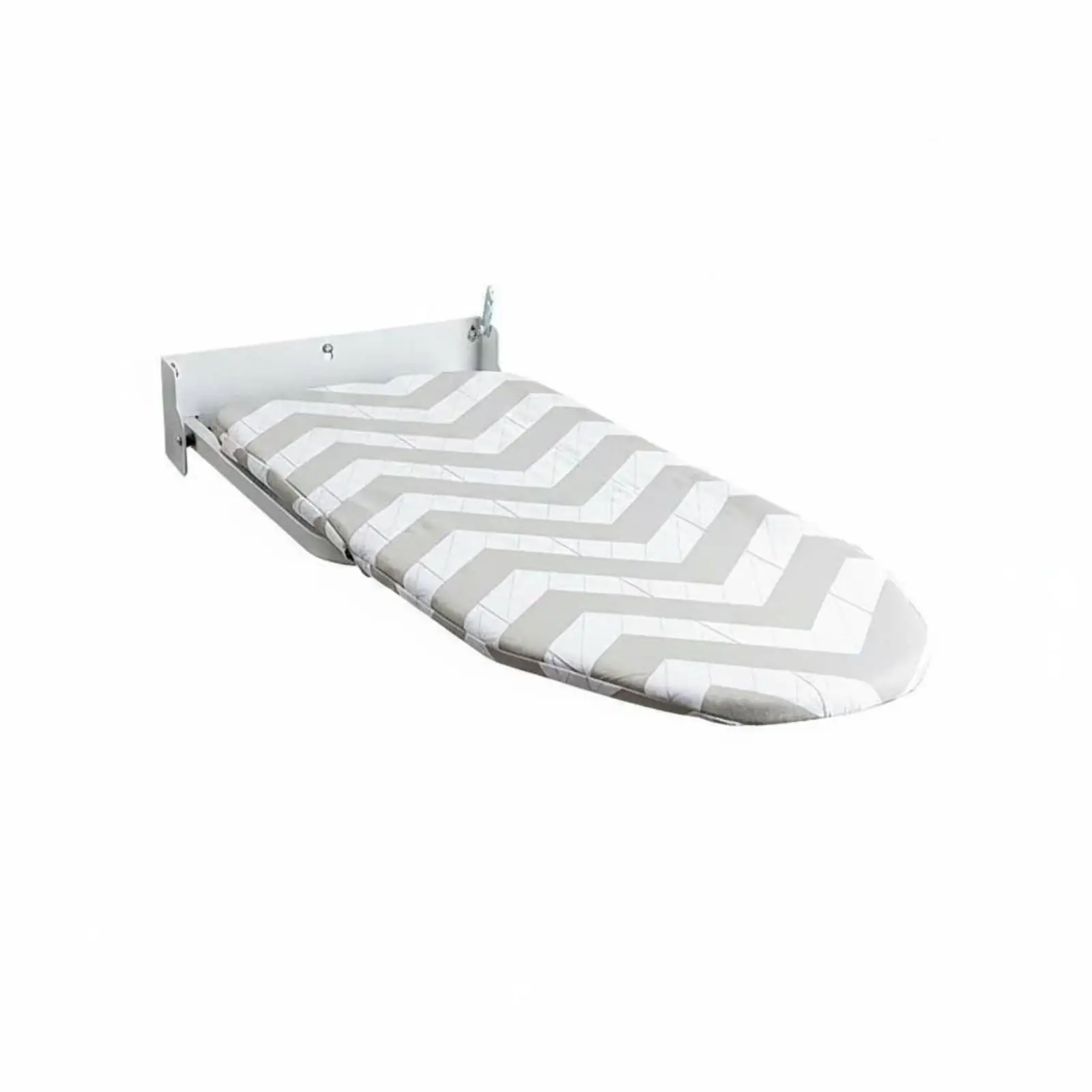 Wall Mounted Folding Ironing Board Space Saving Carbon Steel Sturdy Design for Laundry Room Closet Home Use