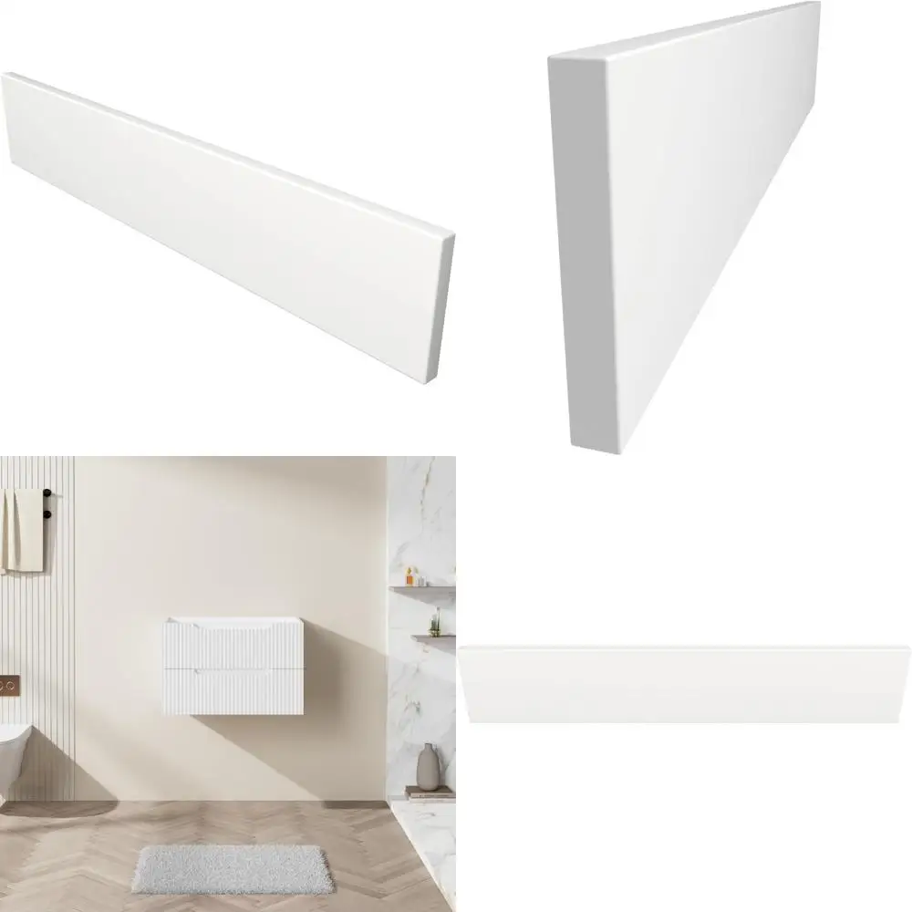 

Solid Surface Carrara Stone Vanity Top with 25 Backsplash, No Cabinet or Splash Board Included