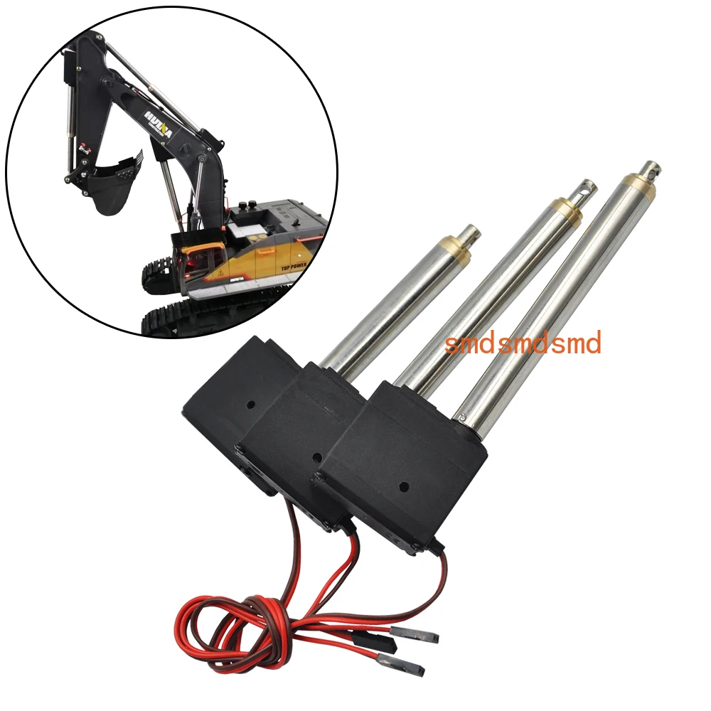 

1592 Arm Driving Servo For RC 22CH 1:14 592 RC Alloy Excavator Metal Boom Upgrade Parts