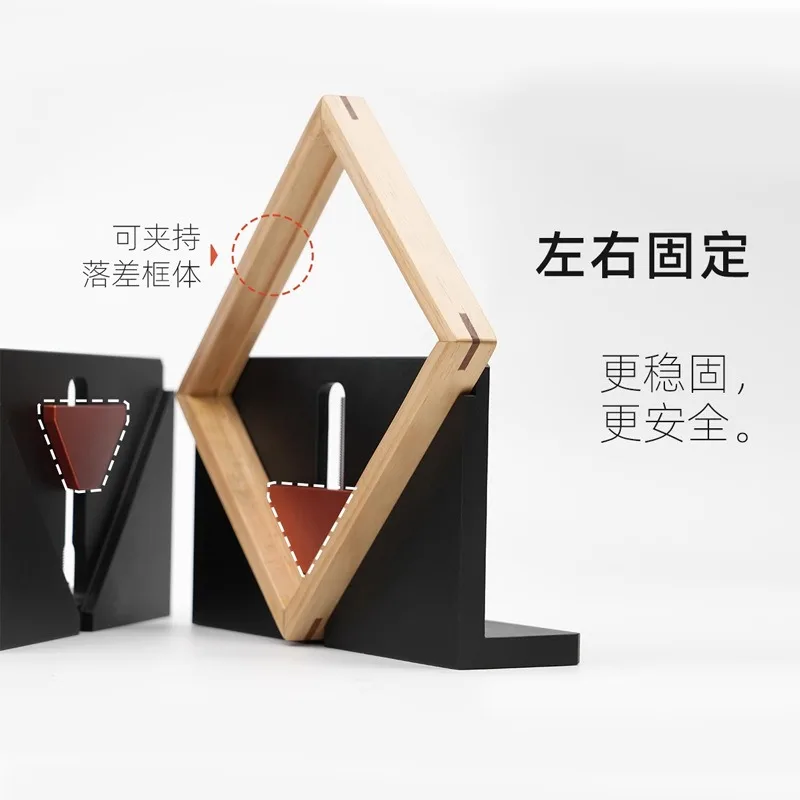 Woodworking Right Angle Spline Jig Dovetail Tenon Fixture For Picture Frame Drawer Tenoning Table Saw Router Inverted Tool