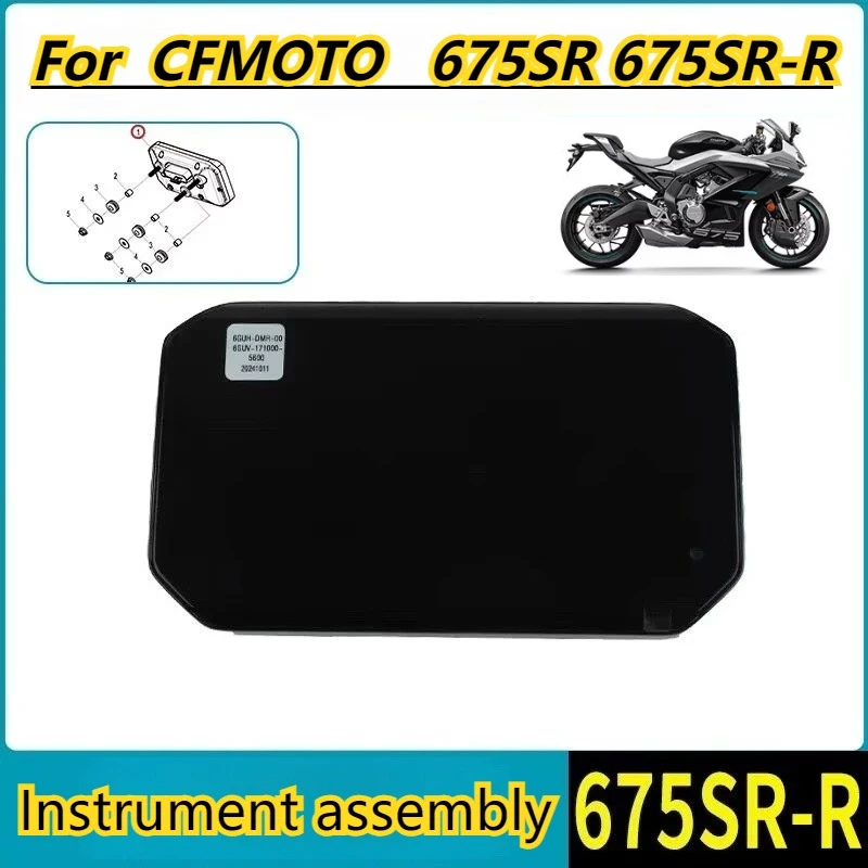 

Motorcycle TFT Color Screen Gauges Cluster Speedometer Tachometer For CFMOTO 675SR 675SR-R CF675SR CF MOTO SR675 Speed Ometer