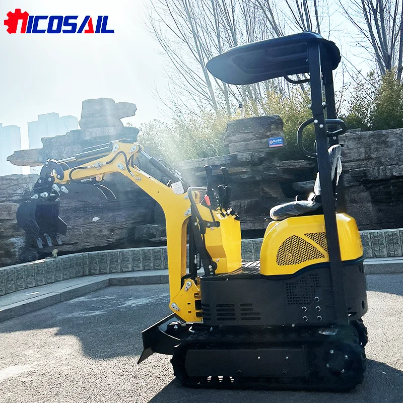 

OKW08 Small Excavator 1600mm Unloading Height Low Emission for Forestry & Demolition Work