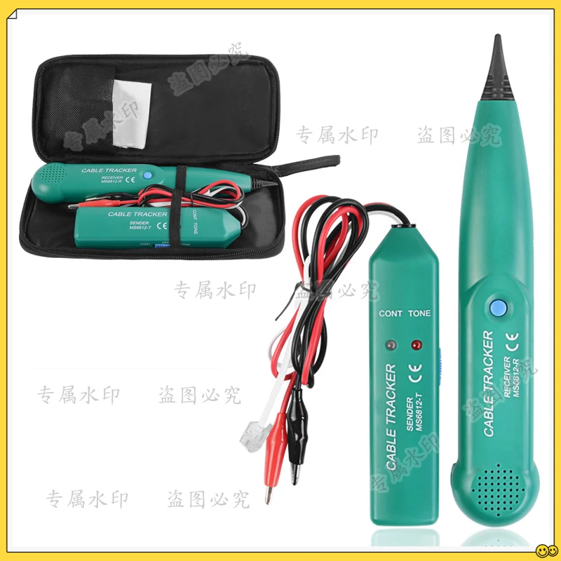 MS6812 Cable Tracker Tester Professional Line LAN detector UTP STP Telephone Wire Tracer Breakpoint location Diagnose Tone