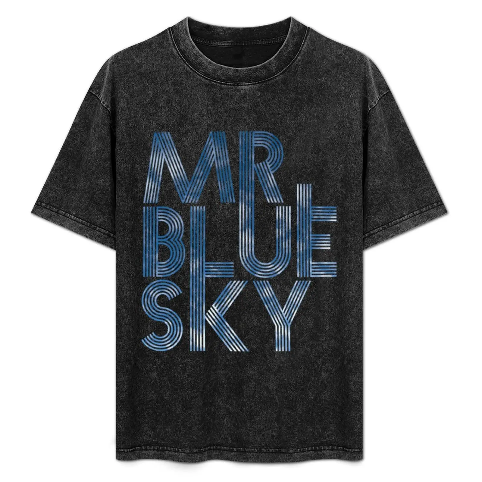 Camiseta Mr Blue Sky, ropa de gimnasio, camiseta transpirable de manga corta