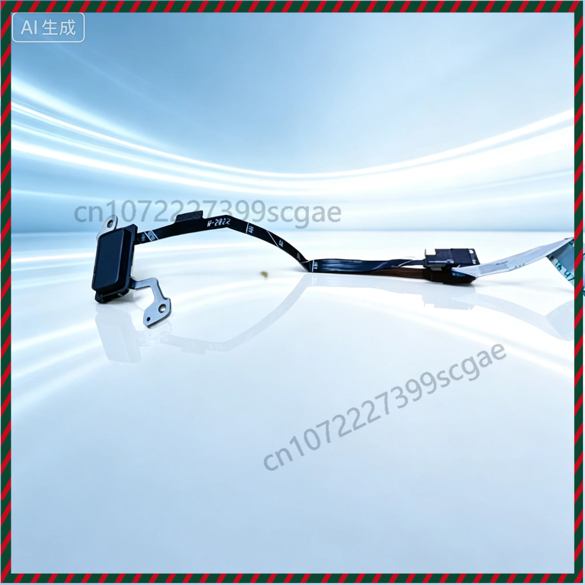 Replacement Fingerprint Power Button Board with Cable for Dell Inspiron 13 5300 5301 ZBLJ01