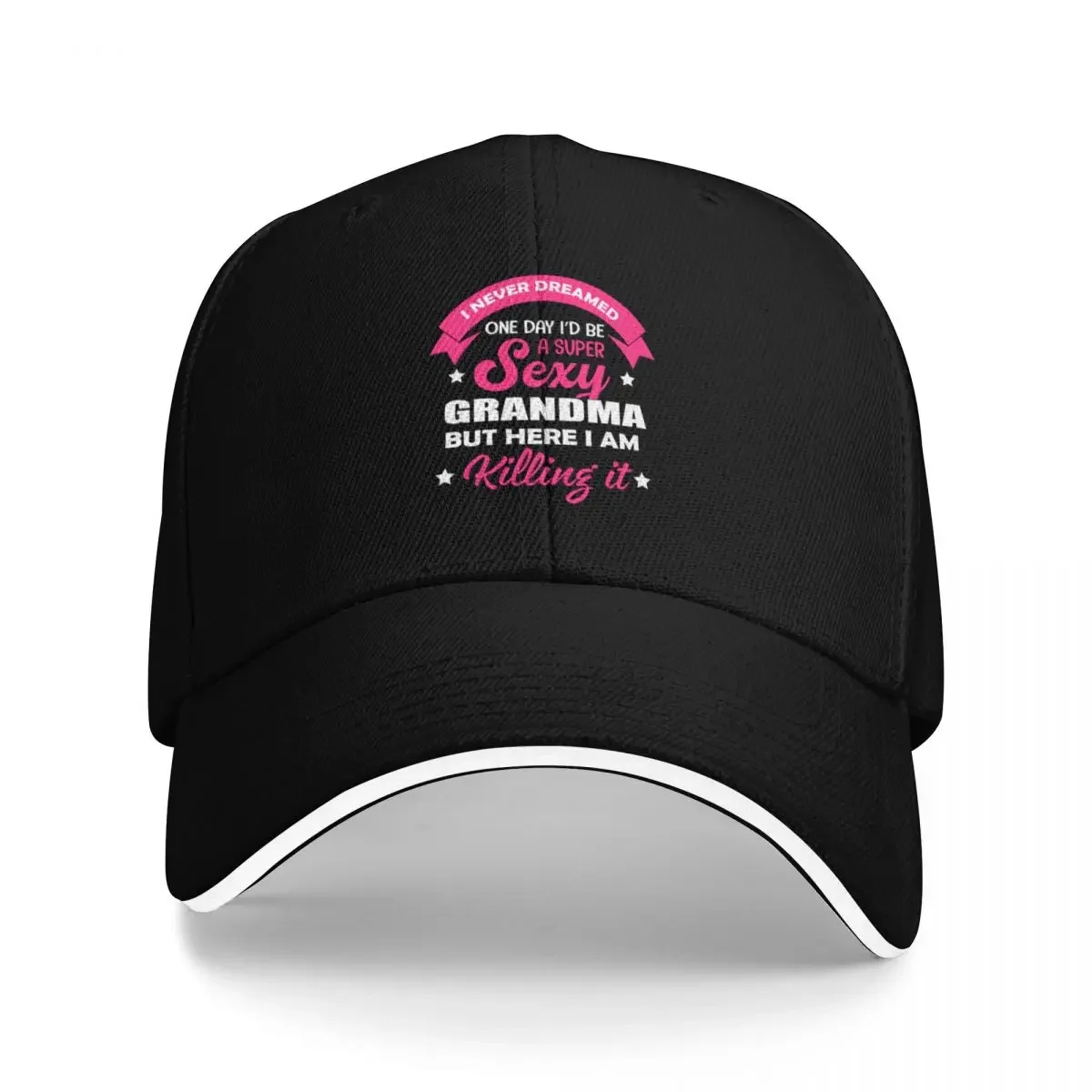 Funny Super Sexy Grandma Baseball Cap Hat Man For The Sun Sunhat Girl'S Hats Men's