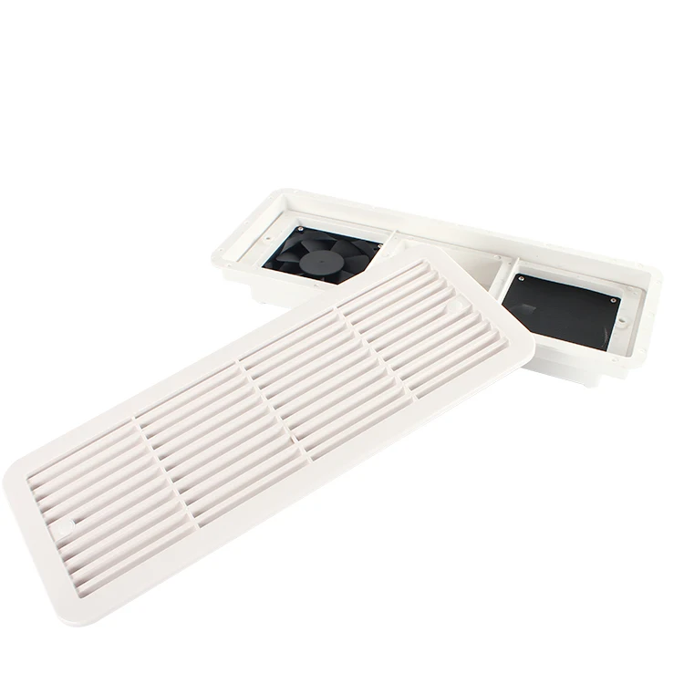 Kipas Ventilasi RV Senyap Putih 12v OEM Satu Arah untuk Pendinginan RV dan Trailer Camper, Suku Cadang dan Aksesori RV