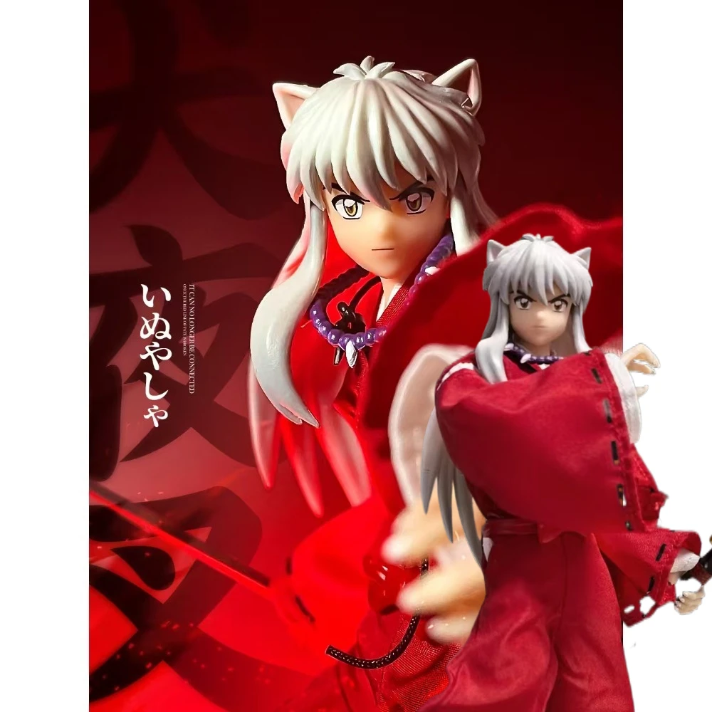 

In Stock GT Model Inuyasha 1/12 Sesshoumaru Anime Action Figure SHF Toys Collection Hobby Gift