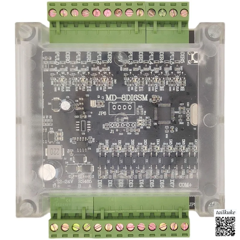 

6-осевой контроллер движения, шаговый сервопривод, импульсный ПЛК, расширенное преобразование частоты, многоступенчатая скорость, S-образная форма, украшение ускорения