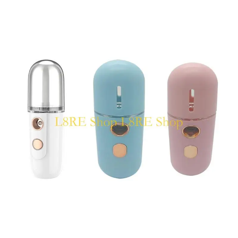 L8RE Mini Steamer Nanomister Face Sprayer USB Nebulizer ẩm ướt dưỡng ẩm cho phụ nữ làm đẹp công cụ chăm sóc da