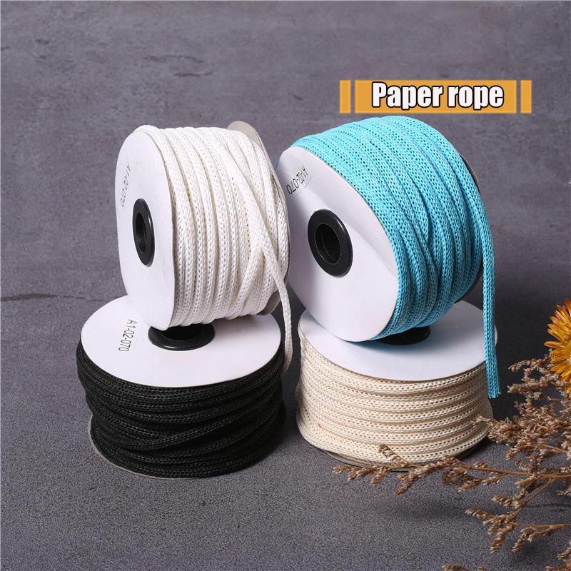

Natural kraft paper rope for decorative paper rope packaging, wedding / Christmas decoration, cookies / cakes / gifts / kit