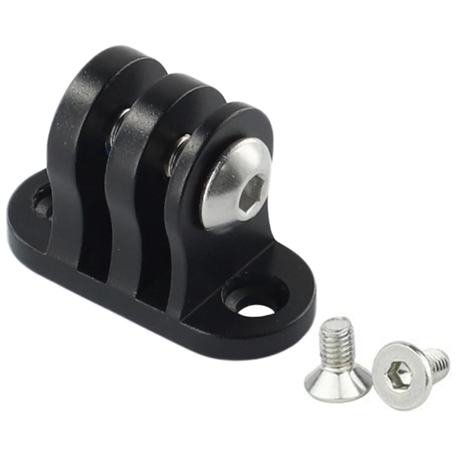 Adattatore per fotocamera Supporto per fotocamera Attacco per adattatore per ciclismo 30x21mm Staffa in lega di alluminio in lega di alluminio Nuovo