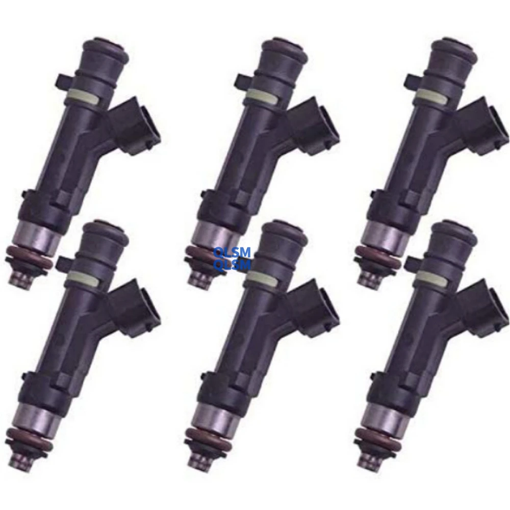 

6Pcs 1465A069 EAT310 1465A066 Auto Fuel Injectors Set Replacement For Mitsubishi Pajero Montero 3.8L V6 6G75 Engine Upgrades