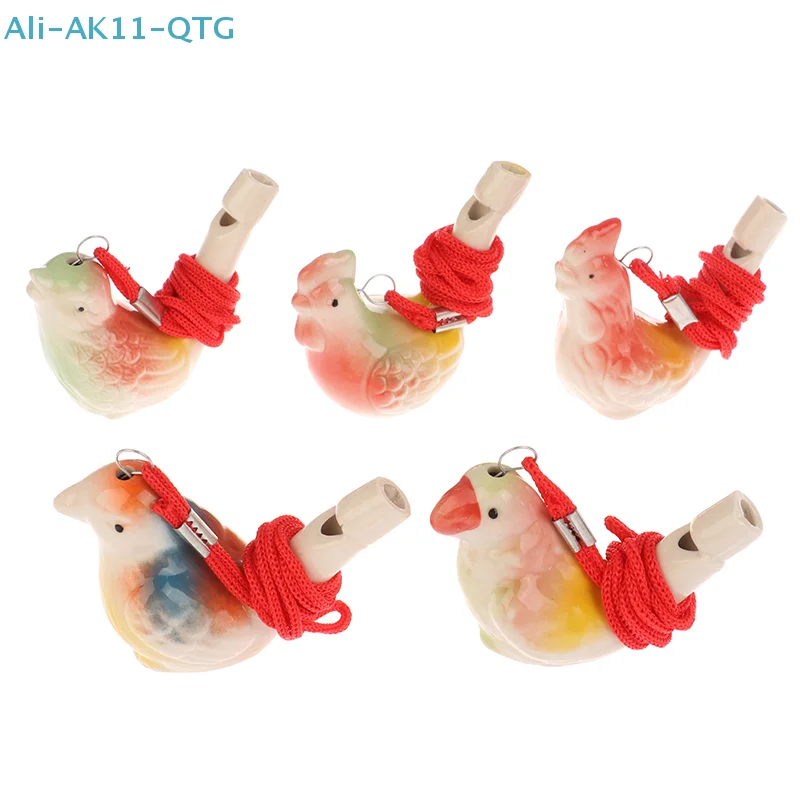 

1 шт. керамический свисток-птичка случайного цвета, музыкальный инструмент, милый свисток для активного отдыха и командных видов спорта