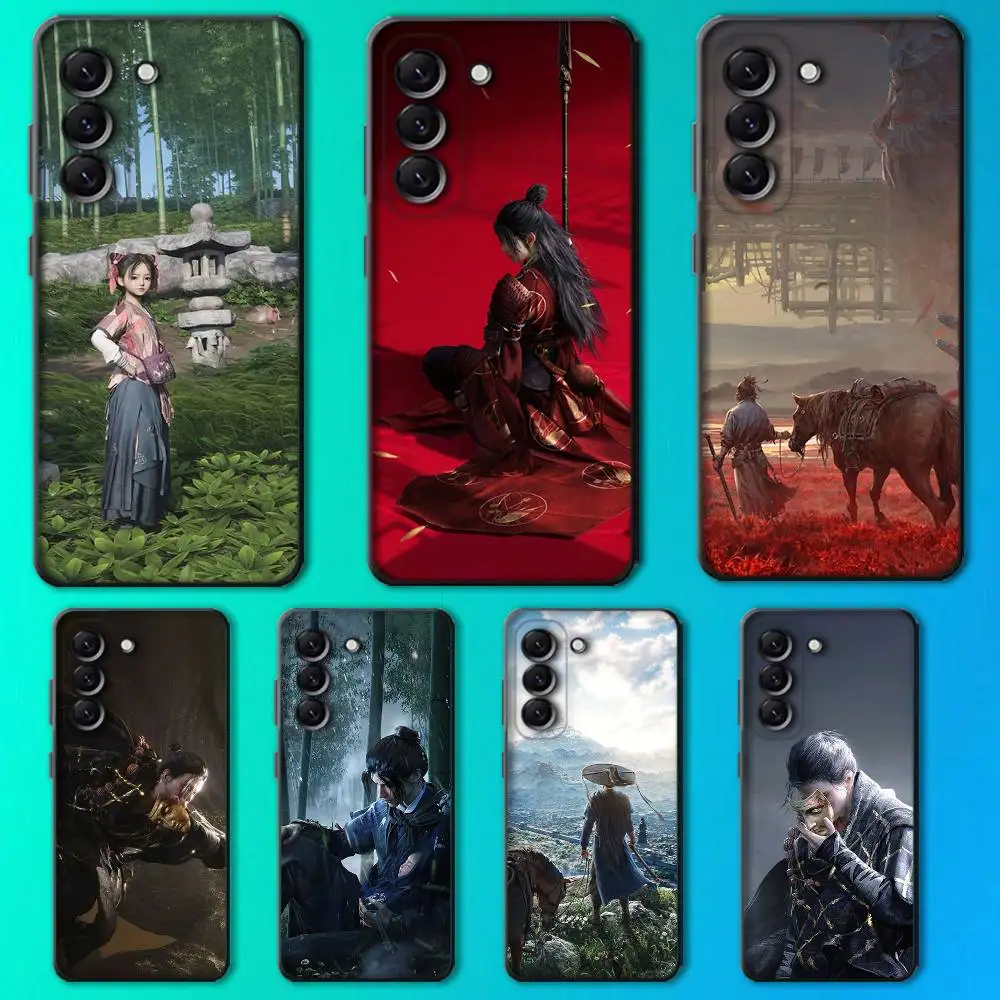 

Where W-Winds Meet Game For Samsung Galaxy A 22,71,53,52,51,72,73,5G,Note,J7,8,9 Phone Case Soft Black Cover