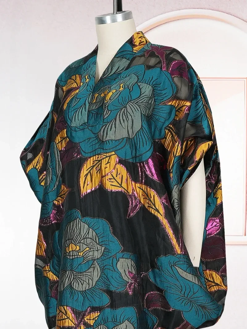

Luxury African Muslim Caftan Marocain Dubai Fashion Evening Party Christmas Dress Kaftan Abaya Robe Boubou for Women