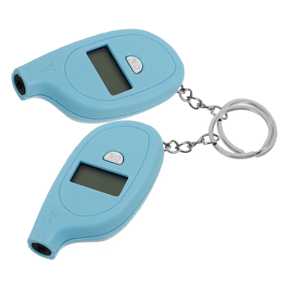 

2Pcs Digital Tire Pressure Gauge Mini Portable Keychain Accurate LCD Display Tire Tester Car Motorcycle Bike Mini Pressure Gauge
