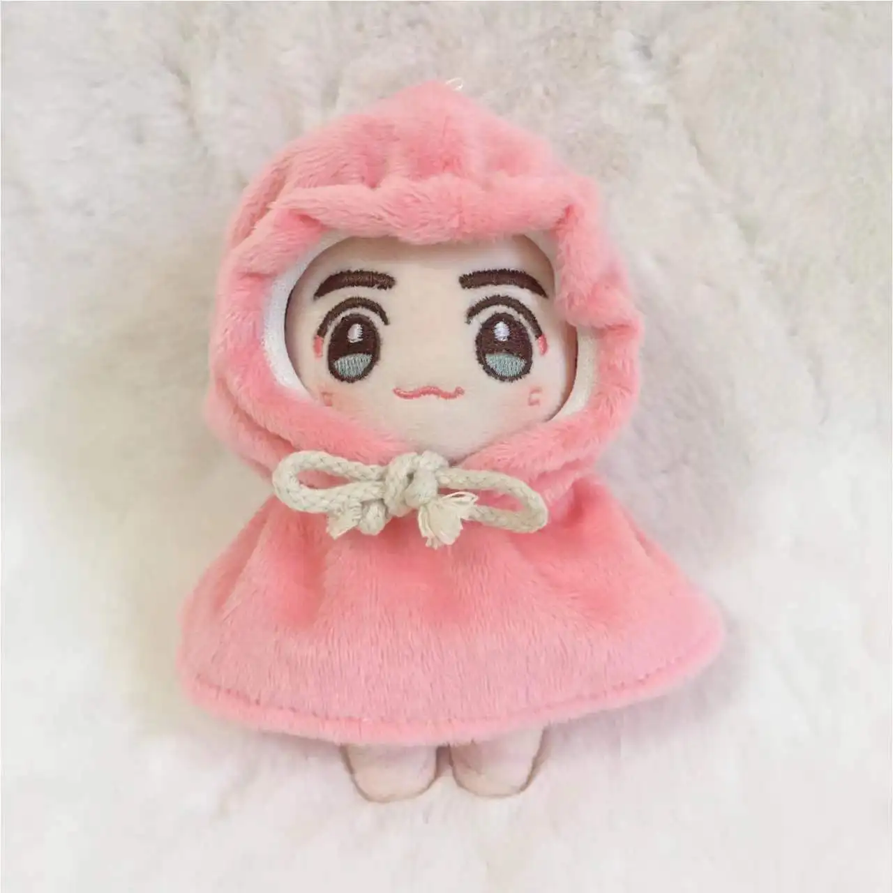 No lanyard handmade 10cm normal body fat body universal cute soft cotton sunny doll raincoat doll clothes without dolls