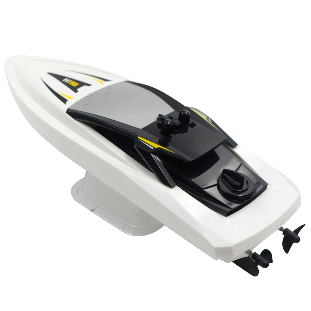 Liquidación Tianke H116, lancha rápida con Control remoto recargable de baja velocidad, juguetes eléctricos inalámbricos impermeables para niños al aire libre