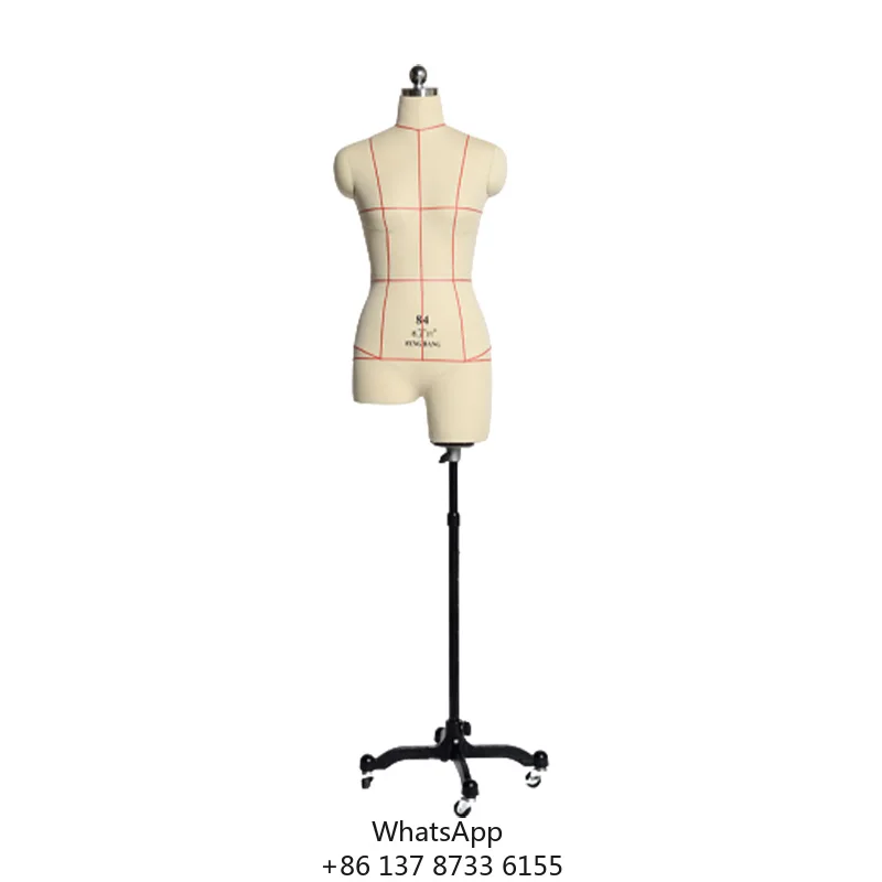 Fiberglass Female Full-Body Stand Underwear Mannequin Dress Form For Tailor Sewing Models