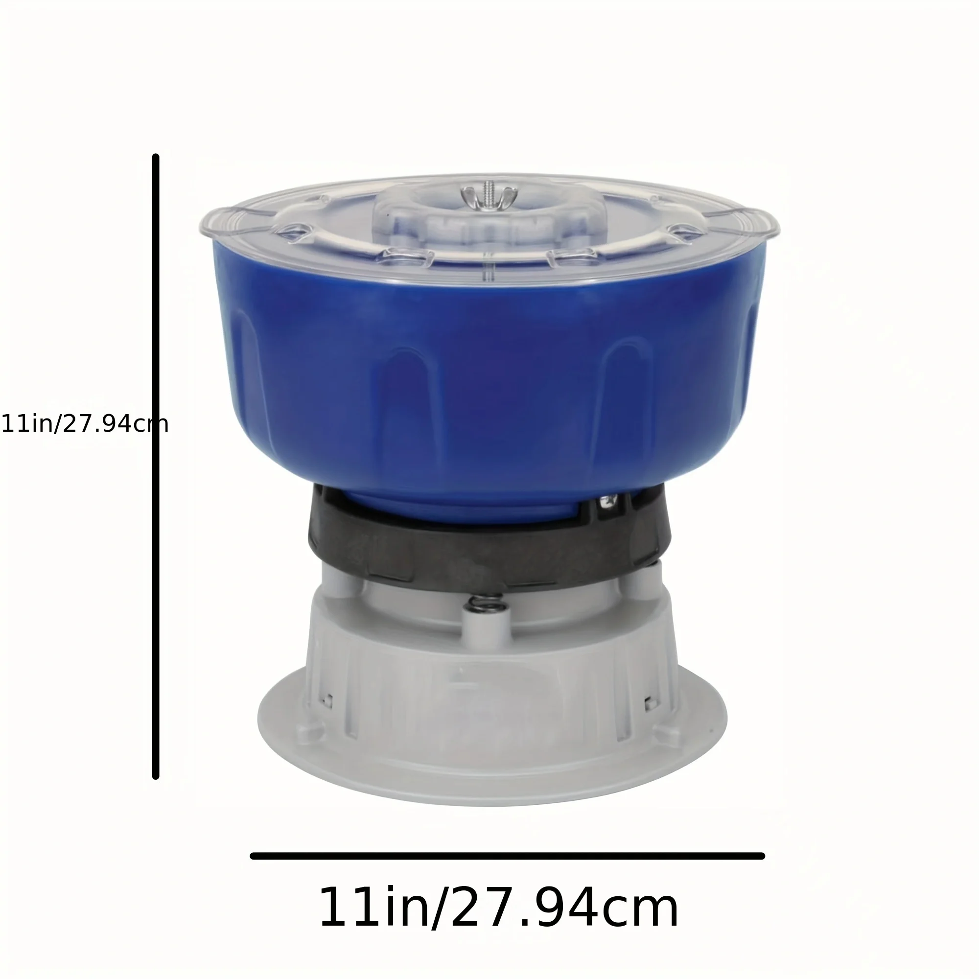 Vibratory Brass Case Tumbler Polisher Standard Media Separator 110V EU Plug Ammunition Reloading Equipment