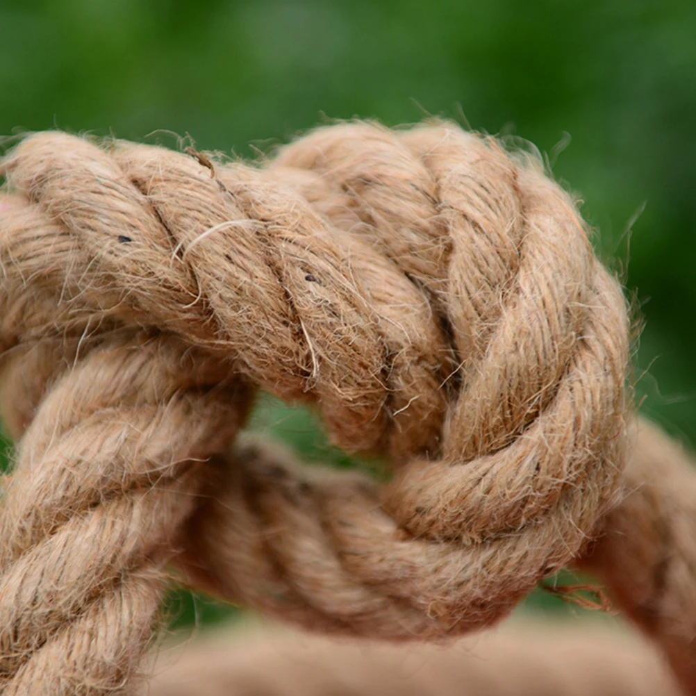 

30M Diameter 12mm Hemp Rope Natural Thick Jute Hemp Rope Strong String Craft Twine for DIY Arts Crafts Christmas Gift Packing