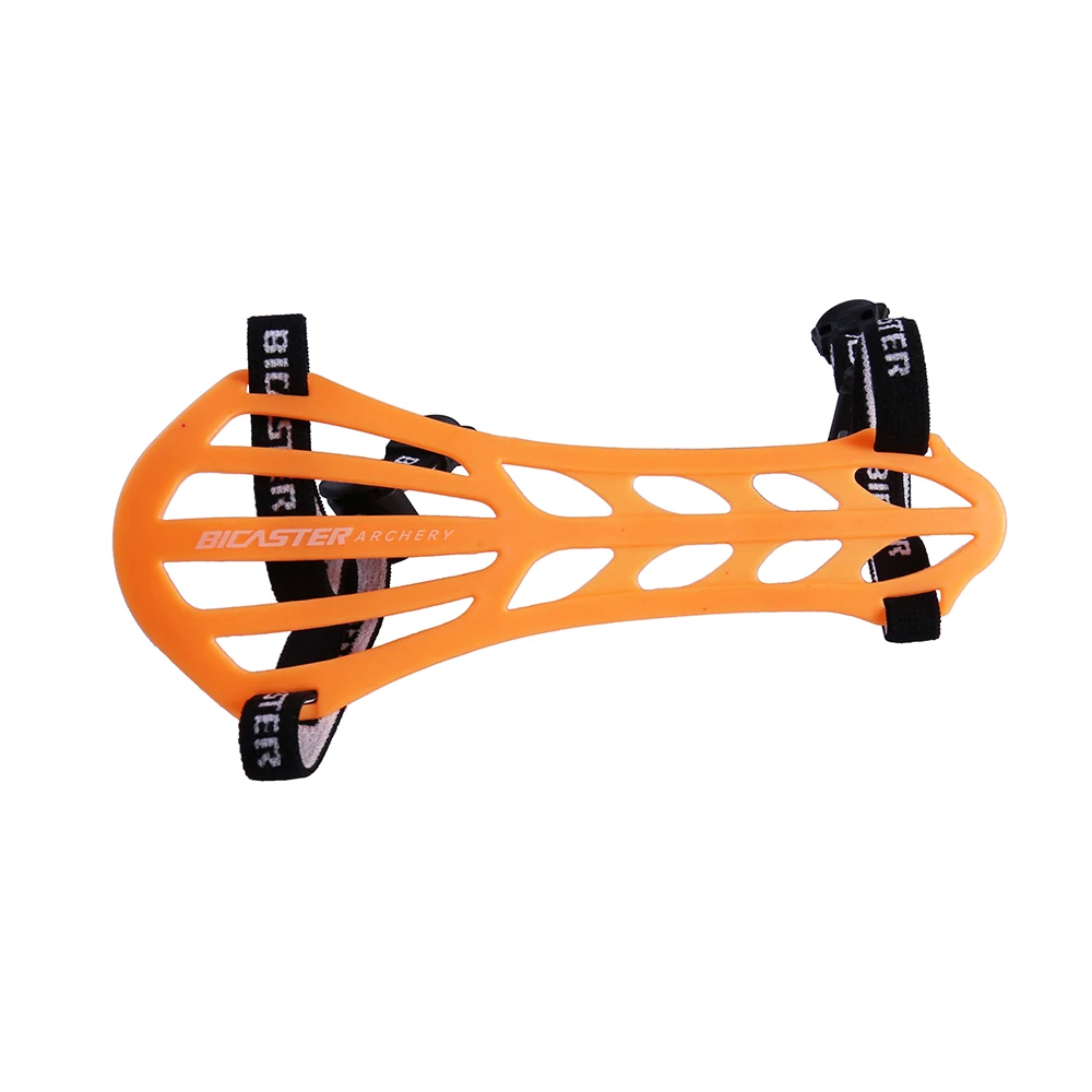 Bicaster-Protector de brazo para tiro con arco, arco recurvo de caza tradicional, Protector de entrenamiento de tiro, brazalete de protección