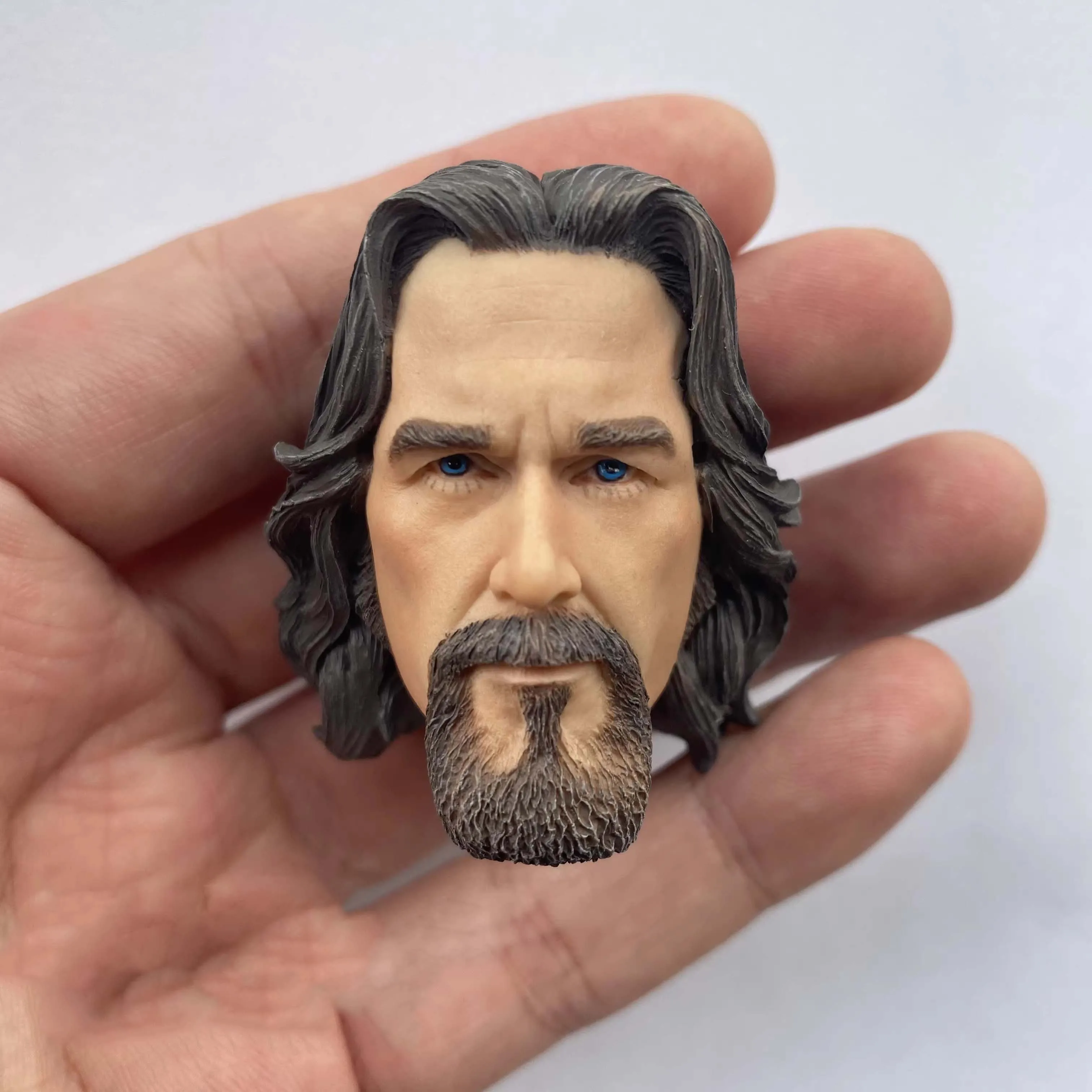 1/6 Scale Villainous Actor Head Sculpt Americans Handsome Boy Head Played Model for 12in Action Figure Body Accessory Toy