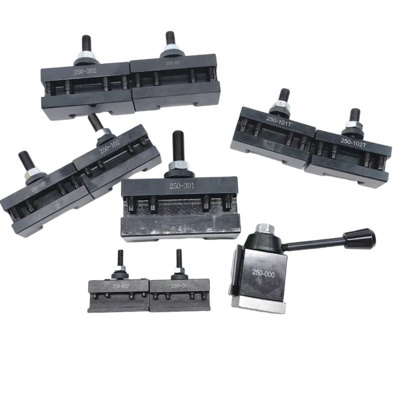 미국식 퀵 체인지 공구 홀더는 선반에 적합한 250형 금속 퀵 체인지 블레이드 홀더입니다. - 조정 가능한 수동 t