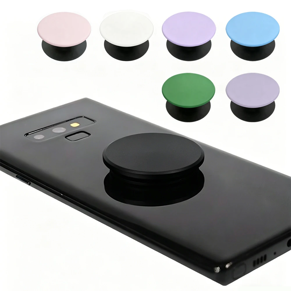 

Stand For Cell Phone Grip Tok Sockets Adhesive Phone Finger Ring Holder For IPhone Samsung Xiaomi Cellphone Folding Bracket
