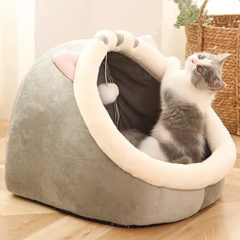 

Cats And Dogs Suitable For Cats Four Seasons Nest Cat Jiggy Cat House Kennel Net Red Cat Villa Small Dogs Closed Kennel