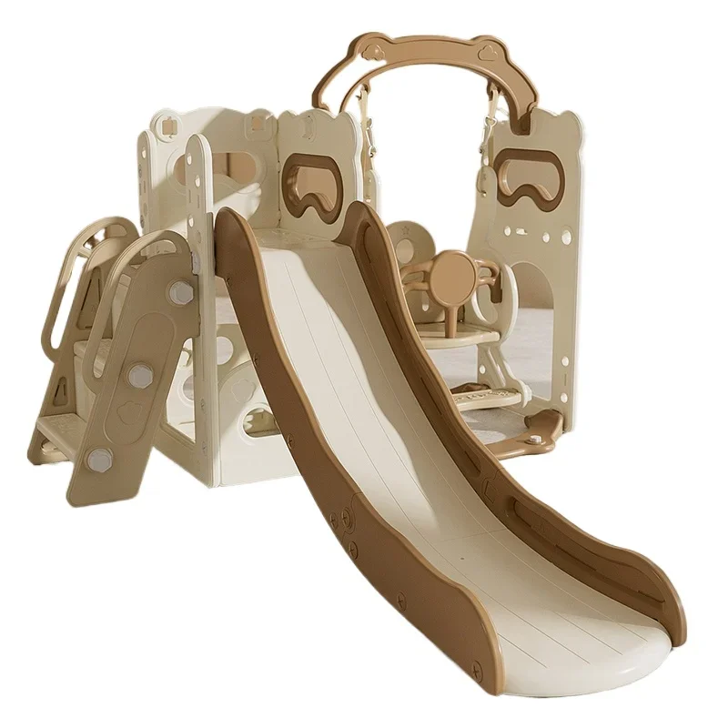 

Durable indoor swing and slide set for children's toy slides and swings