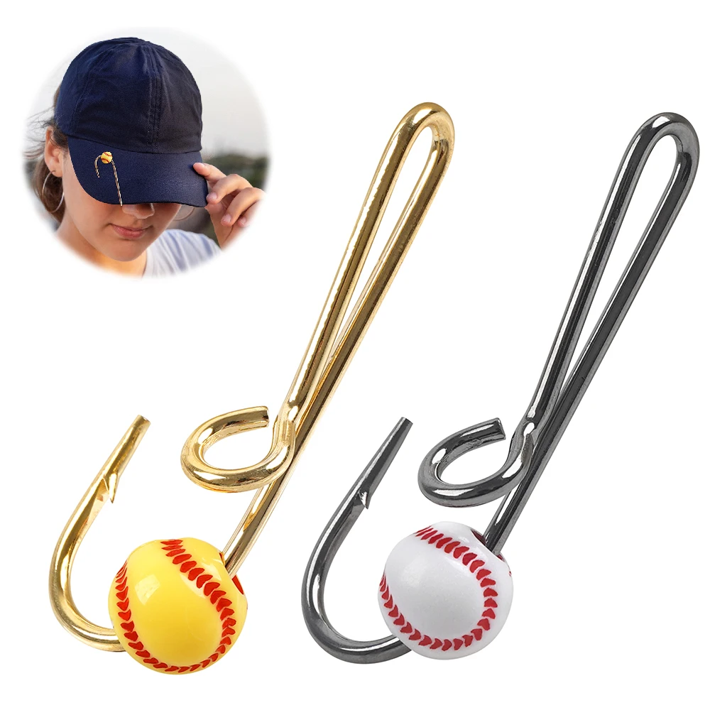 Clip para sombrero de pesca con anzuelo – Pin con cuentas de fútbol - imagen 4