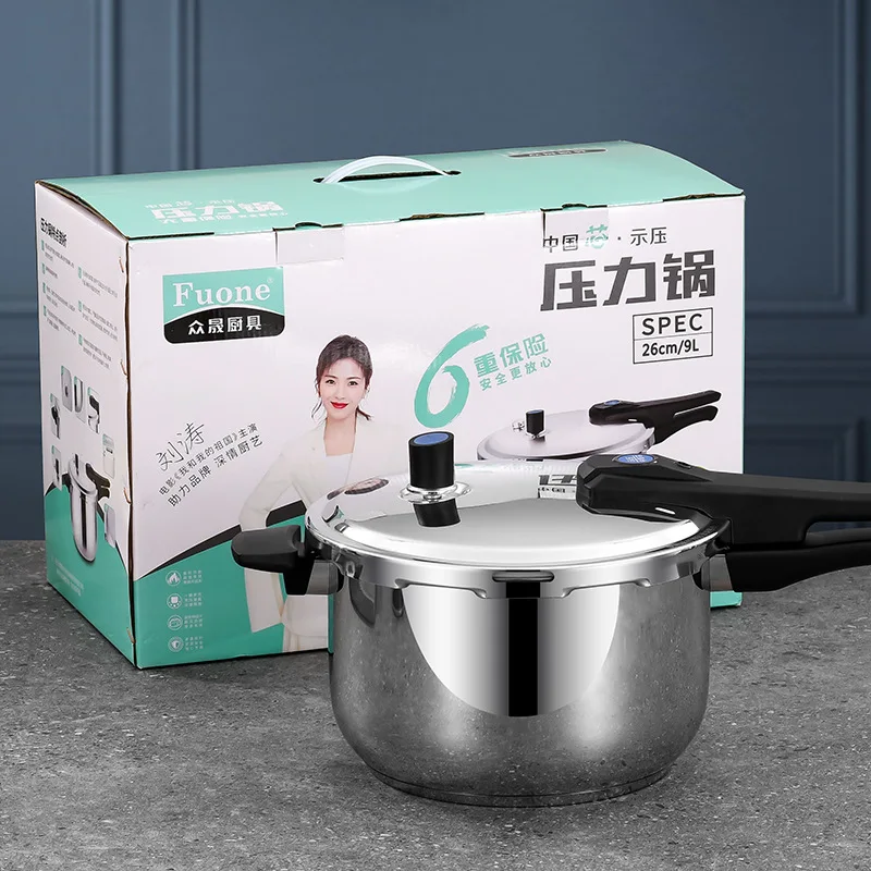 Home Pressure cooker 80Kpa Multifonction Pressure cooker Stainless steel pressure canner Induction cooker gas stove universal