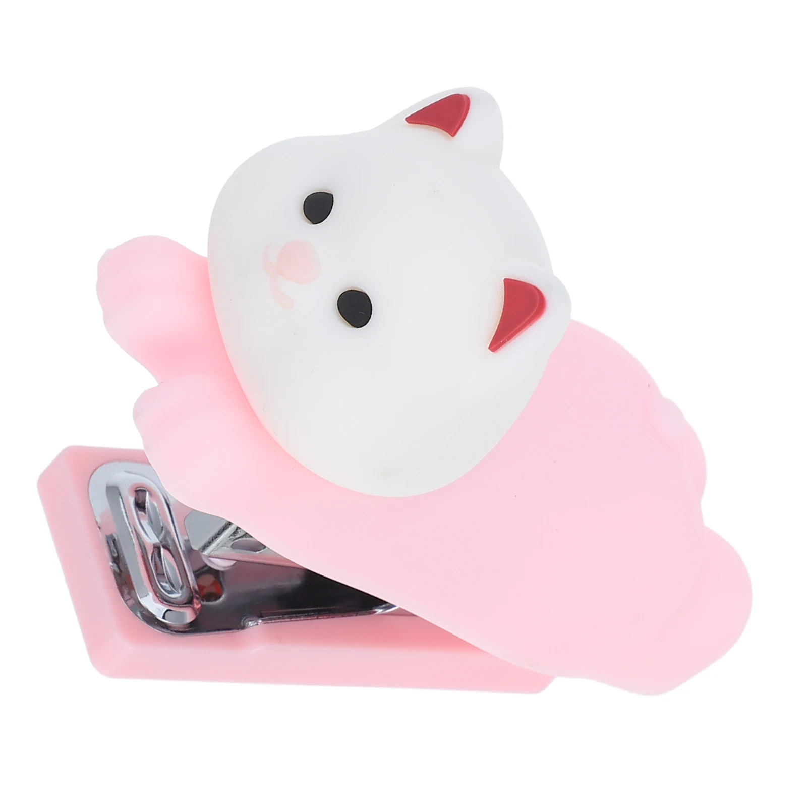 

Cute Cartoon Animal Stapler Mini Handheld Office Supply For School Classroom Crafting Portable Design Sturdy Pvc Silicone Metal