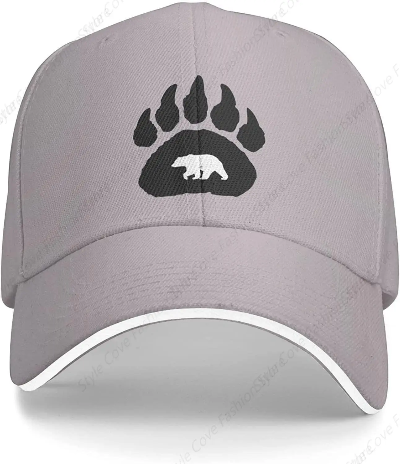 

Native American Bear Claw Adjustable Trucker Hat Baseball Cap Men and Women Adjustable Casual Duck Tongue Hat Unisex Cap